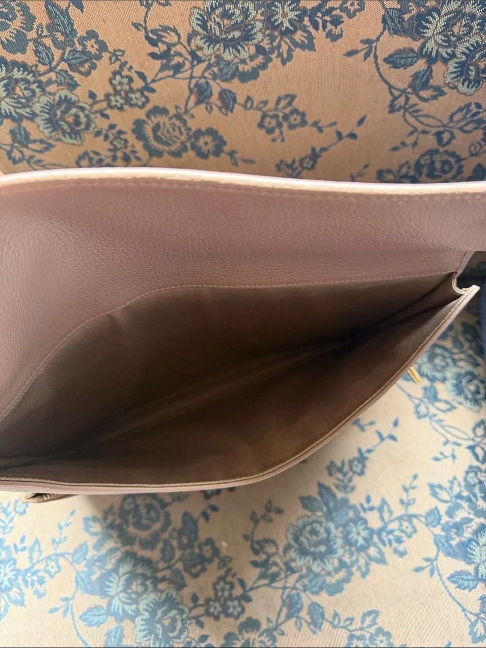 Cuyana Leather Laptop Case 13” in Blush Pink